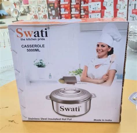 Litre Stainless Steel Casserole Hot Pot For Home At Rs Piece In Hyderabad