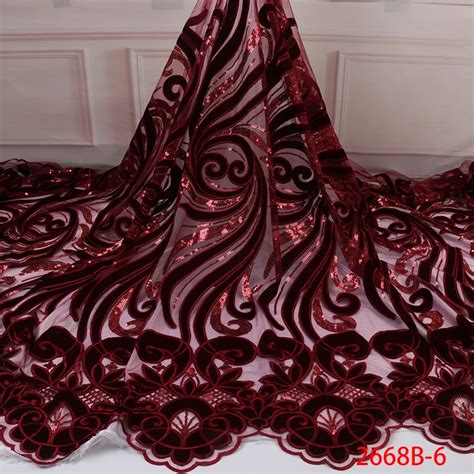 Новое поступление, кружевная ткань с блестками, африканская ...