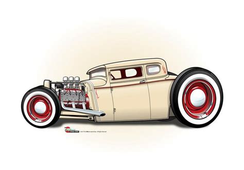 Best Images About Hot Rod Art On Pinterest Cartoon Art Chevy And Cartoon