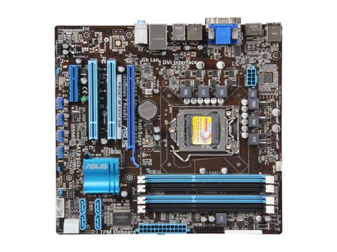 ASUS P8Q67-M DO/CSM (REV 3.0) LGA 1155 Micro ATX Intel Motherboard with ...