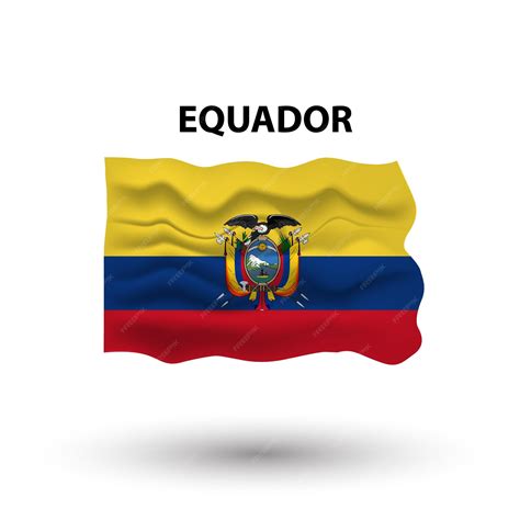 Premium Vector | Ecuador flag design