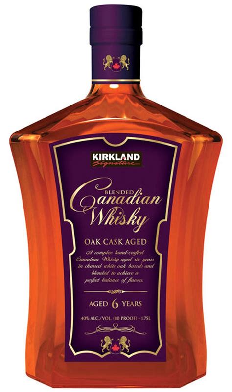 This Hand Crafted Kirkland Signature Blended Canadian Whisky Captures A