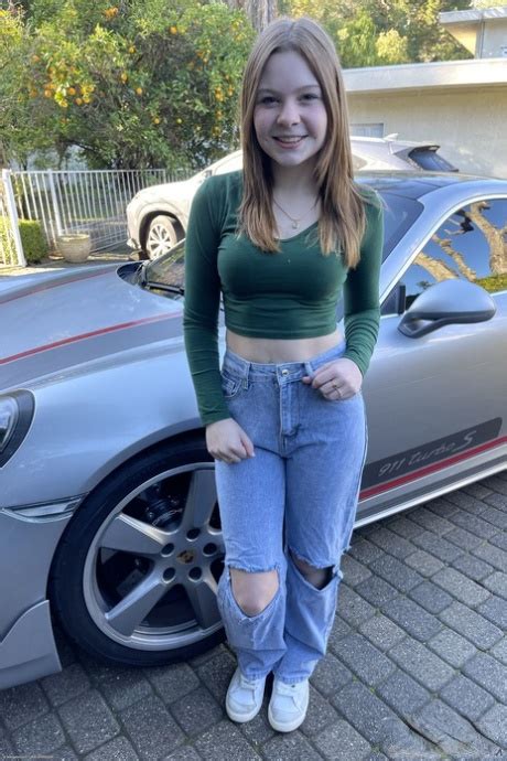 Amateur Honey Adrianna Jade Exposes Her Sexy Ass And Hairy Pussy CoedCherry