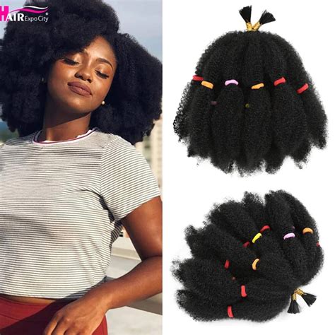 Extensions Capillaires Synth Tiques Pour Femmes Africaines Tresses Afro