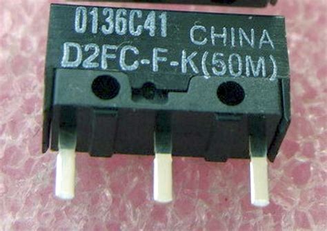 Micro-switch D2fc-f-k(50m) 2 Unidades - Deathadder Elite | Mercado Livre