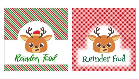 Reindeer Food Template 10 Free Pdf Printables Printablee