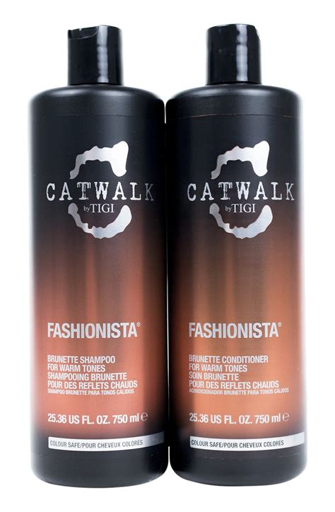 Amazon TIGI Catwalk Shampoo And Conditioner Fashionista Brunette Fluid Ounce