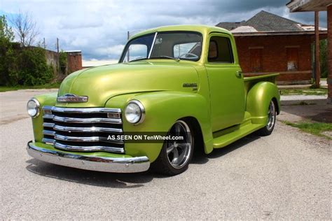 Chevy Truck Rat Hot Rod Streetrod Chevrolet Pickup
