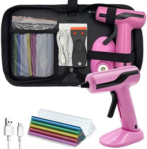 Amazon Liumai Cordless Hot Glue Gun Kit With 30pcs Mini Glue Sticks USB Rechargeable Mini