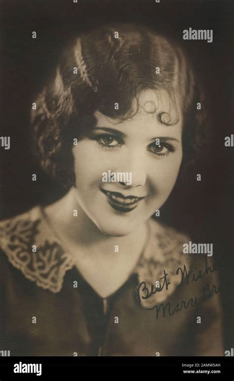 Actress Mary Brian 1906 2002 Head And Shoulders Publicity Portrait