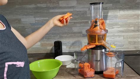 Шнековая соковыжималка Kitfort KT-1102-3. Китфорт. Морковный сок. Обзор ...