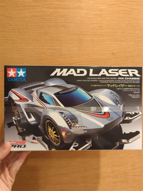 Tamiya mad laser car model, Hobbies & Toys, Toys & Games on Carousell