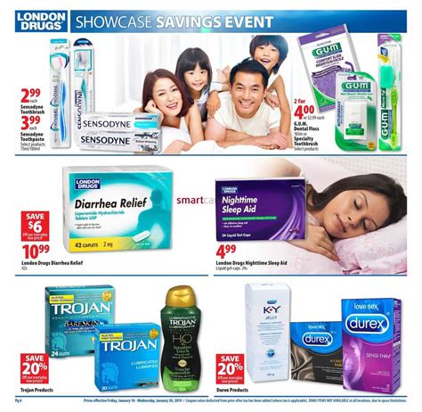 London Drugs Showcase Savings Event Flyer January To