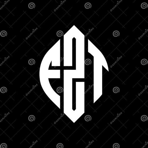 fzt circle letter logo design  circle  ellipse shape fzt