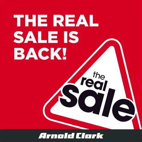 Arnold Clark The Real Sale Is Back With Huge Savings Facebook