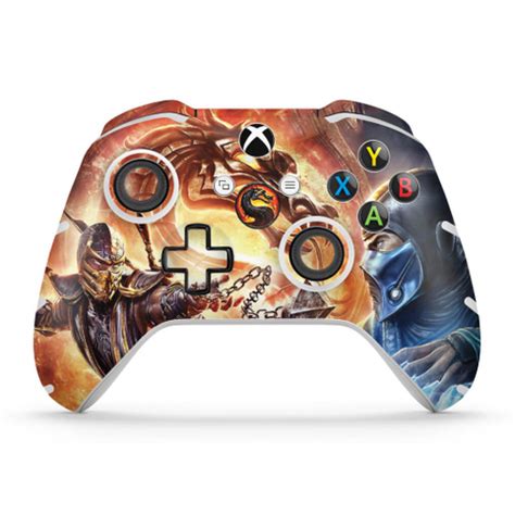 Skin Xbox One Slim X Controle Adesivo Mortal Kombat No Shoptime