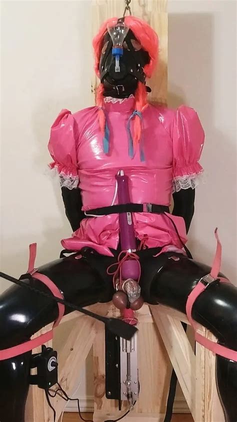 Fed My Own Cum Strapped To Fucking Machine Chair In Chastity Nude Pics Xhamster