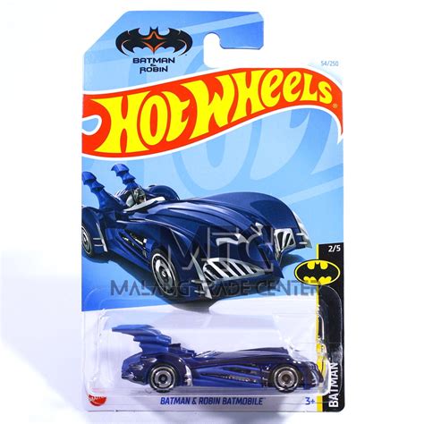 Jual Hot Wheels Batman Robin Batmobile Biru M 2024 Shopee Indonesia