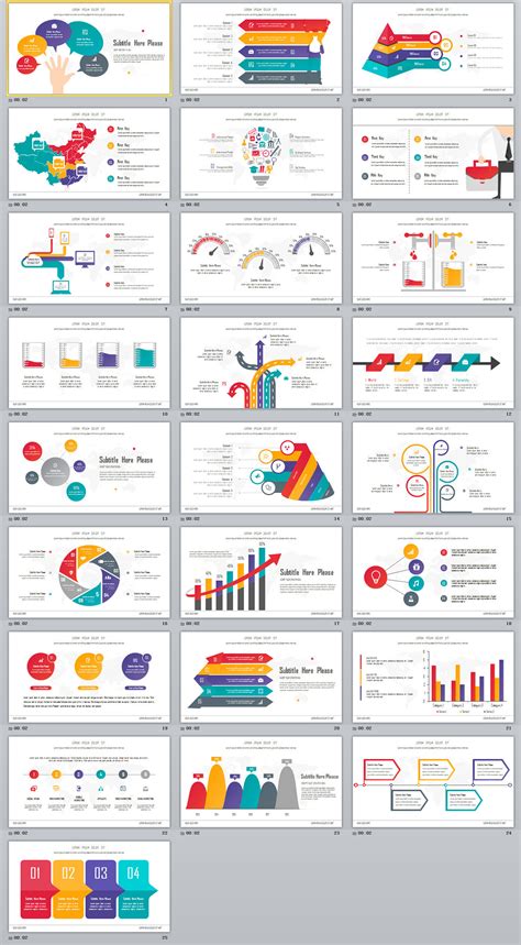 25+ Best Slide Infographic PowerPoint templates :: Behance