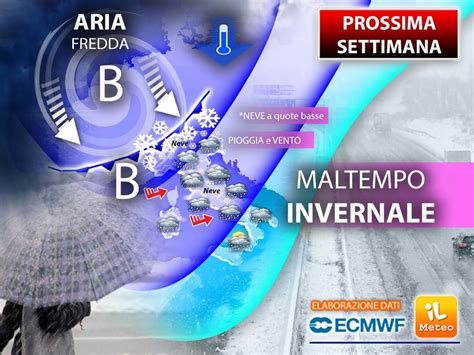 Meteo Prossima Settimana Arriva Un Ciclone Polare Carico Di Pioggia E