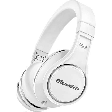 Большие беспроводные наушники Bluedio U Ufo White с чехлом - Audio ...