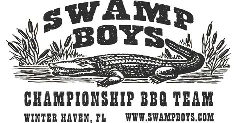 Swamp Boys Bbq Eat Barbecue Love Life Live Longer™