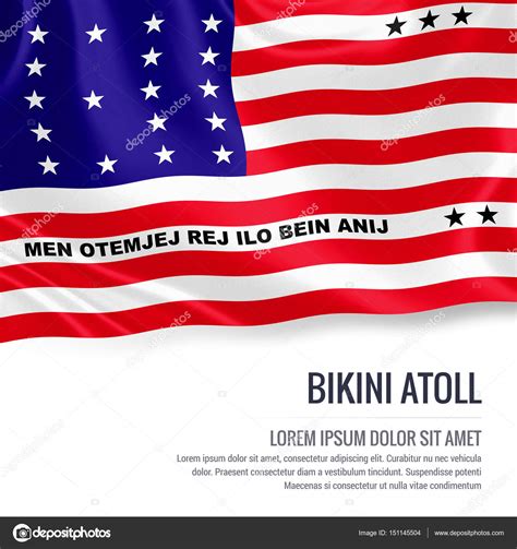 Bikini Atoll Flag Mentalsalo