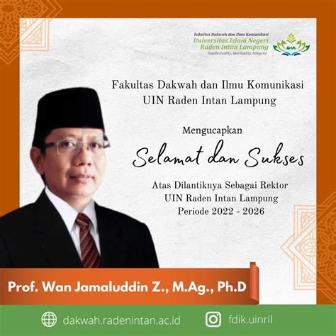 Civitas Akademika Fakultas Dakwah Dan Ilmu Komunikasi UIN Raden Intan