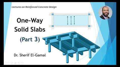 Design Of Reinforced Concrete Solid Slabs Part 3 Continuous One Way Slab Worked Example