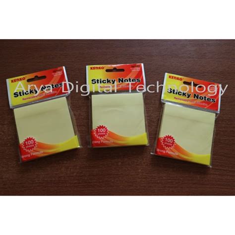 Sticky Notes Post It SN 0303 Kuning Kenko Stick Note Label Memo Murah