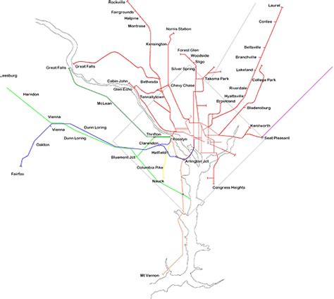 See All Historic Dc Area Trolley Routes On One Map Greater Greater