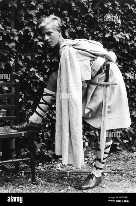 Prince Philip Duke Of Edinburgh Pictured In Costume Preparing To Play