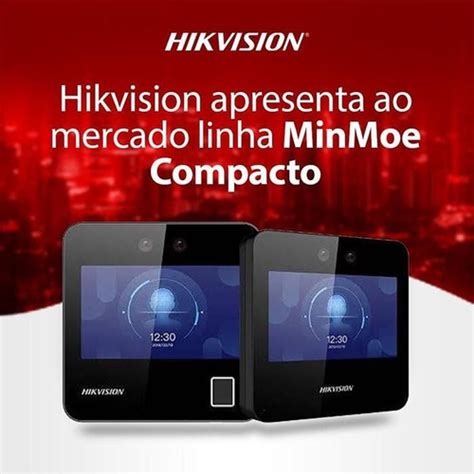 Controladora De Acesso Facial E Rfid Ds k1t343mwx Hikvision Frete grátis