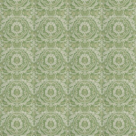 Papier peint coloré EARL DAMASK Vert Thibaut