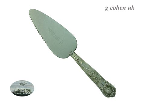 sterling silver cake slice