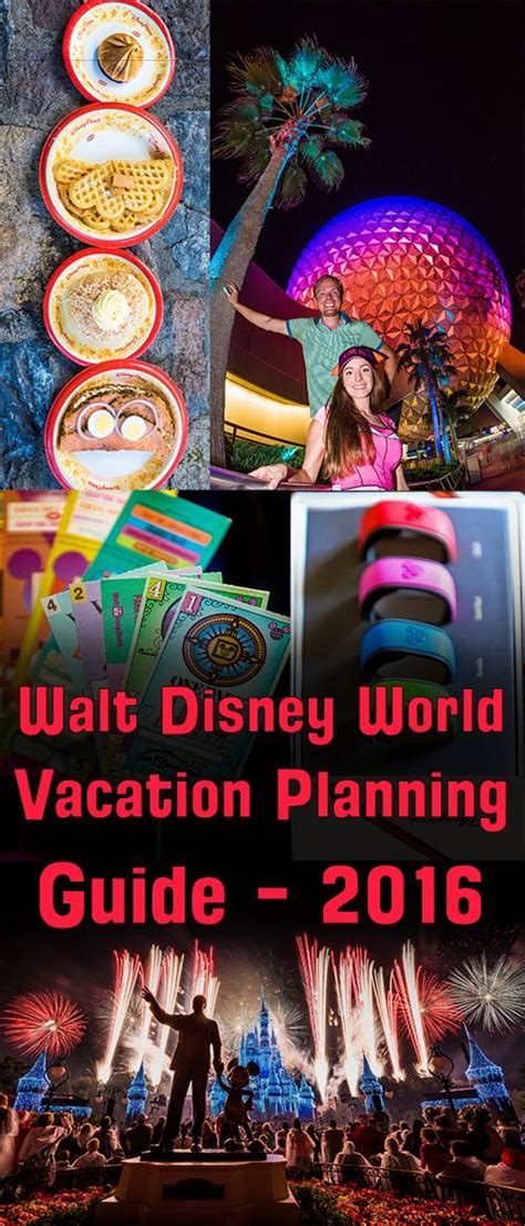 The Walt World Vacation Planning Guide Is Shown With Fireworks And Disney S Castle In The Background