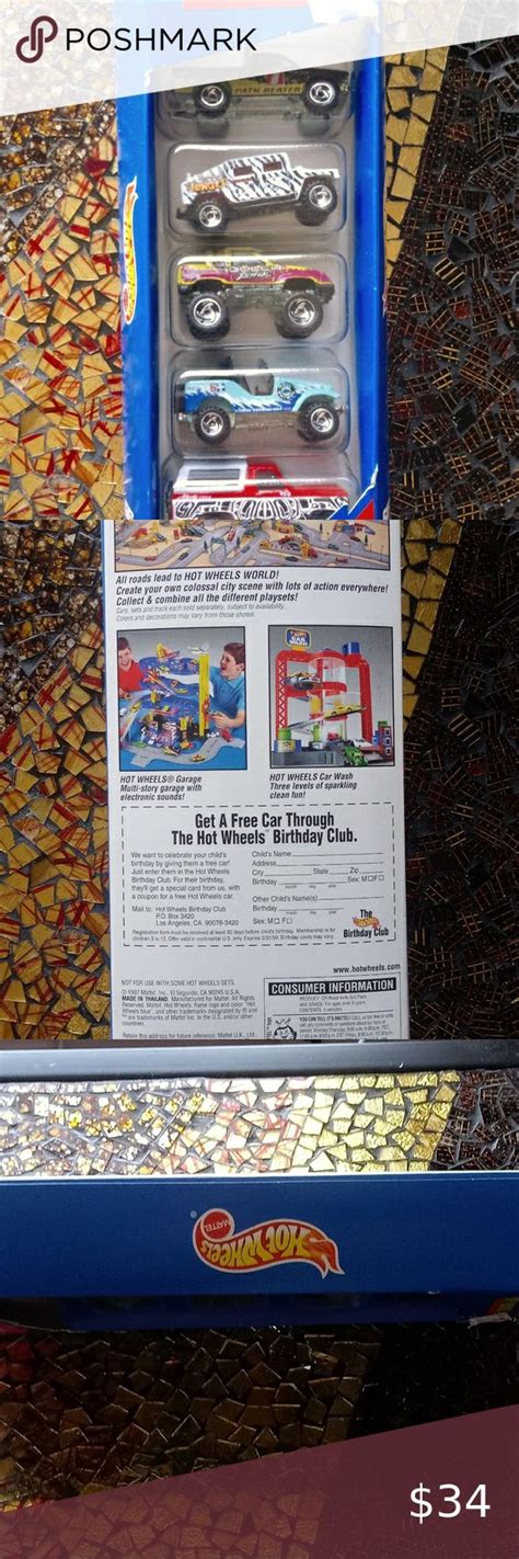 Hot Wheels Off Road Gift Pack Hot Wheels Hot Wheels Birthday Hot Wheels Garage