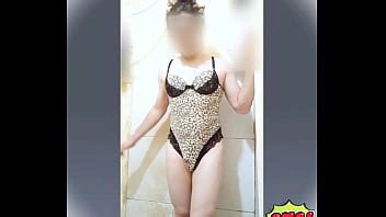 Femboy Sexy Leopard Lingerie XVIDEOS