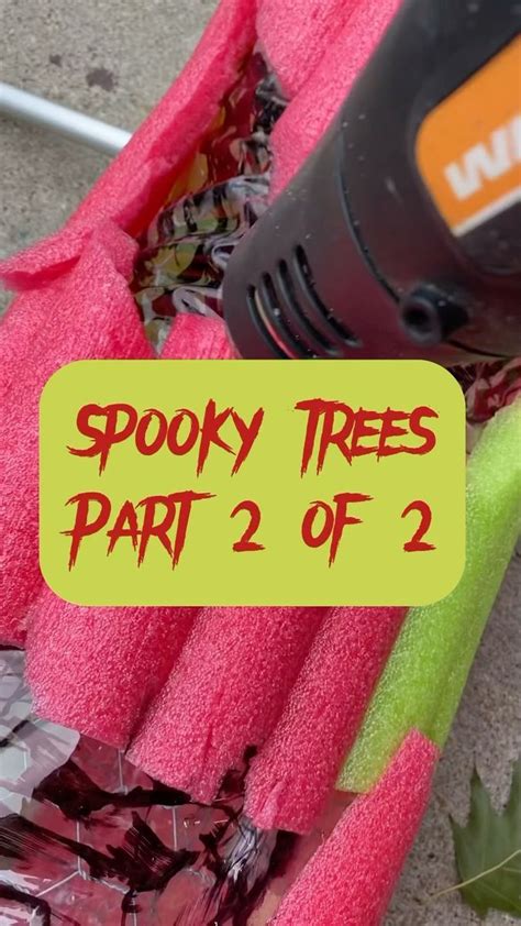 Spooky Tree Halloween Outdoor Decorations