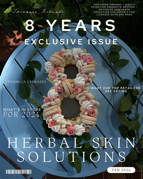 Cheers to 8 years - Herbal Skin Solutions Digital Magazine by ...