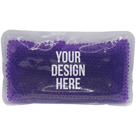 Advertising Gel Beads Rectangle Hot Cold Packs