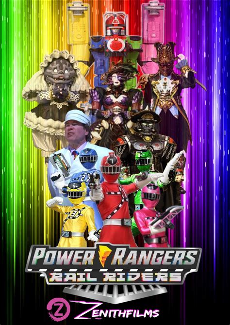 Power Rangers Rail Riders Poster by Aaroncoolb on DeviantArt