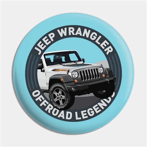 4x4 Offroad Legends Jeep Wrangler Mountain Jeep Wrangler Pin