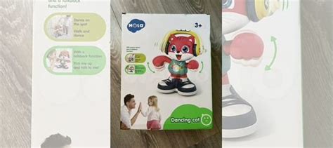 Танцующий кот hola, интерактивная игрушка купить в Москве с доставкой ...