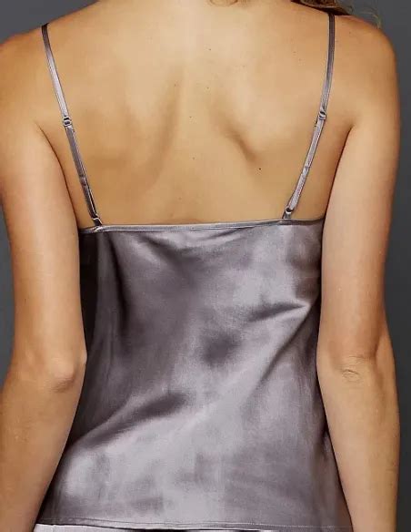 Silk Lingerie Set Tivoli Julianna Rae Colour Antracite Size Xs Xxl Small