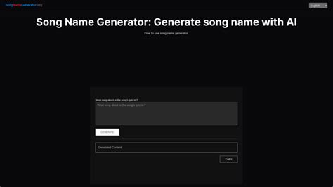 song  generator ai tool  generating song titles