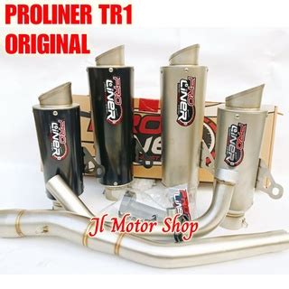 Jual Knalpot Pro Liner Proliner Tr Tr R Short Long Vixion New R V