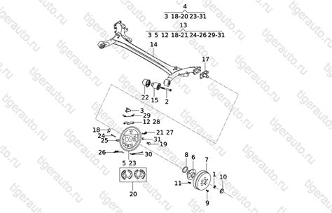 OTHER PARTS-RR SUSPENSION SYSTEM Chery Bonus 3 (A19) | tigerauto.ru