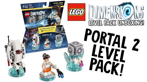 LEGO DIMENSIONS PORTAL 2 LEVEL PACK UNBOXING LEGO Set No 71203