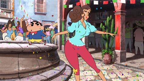 Foto De La Película Shin Chan En México El Ataque Del Cactus Gigante